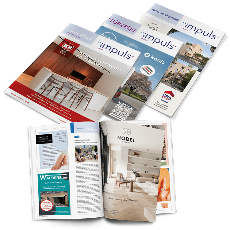 Adverteren in de Kempen in de wekelijkse magazines van Impuls